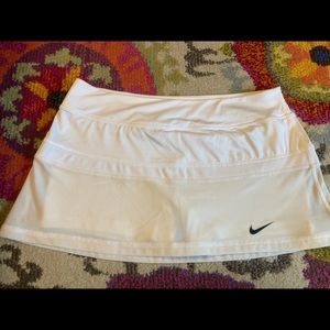 Nike Dri-Fit White Skirt